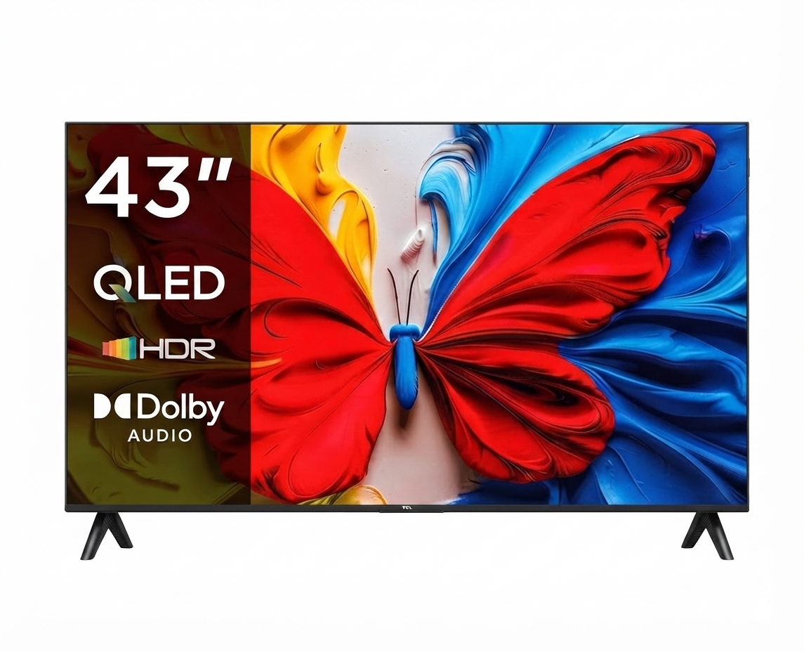 TCL 43 INCH QLED SMART GOOGLE TV 43S51K