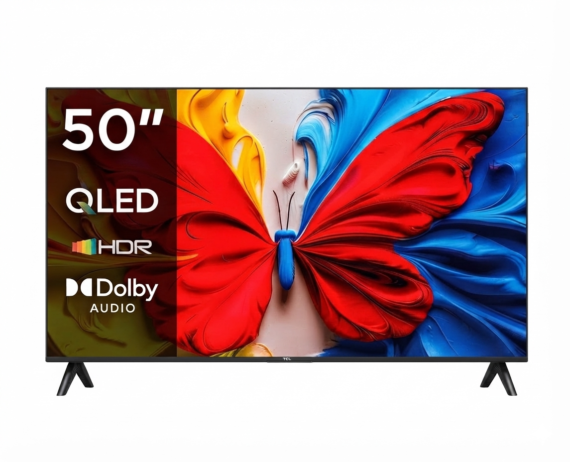 TCL 50S51K 50 Inch Smart QLED TV With Official Warranty