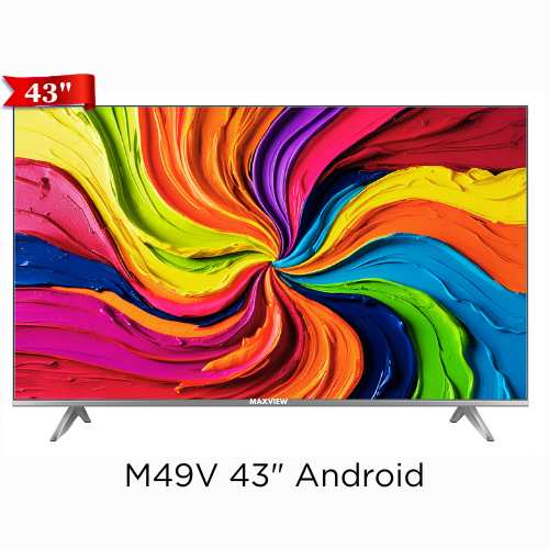 MaxView M49V 43 Inch FHD Smart LED TV