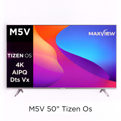 MaxView 50inch TIZEN OS  4KUHD LED TV