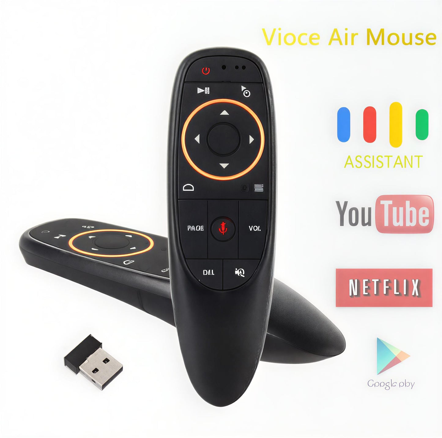 AIR MOUSE G10S WITH VOICE CONTROL FEATURE.